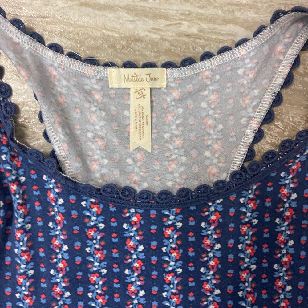 Matilda Jane tank top. Size medium.